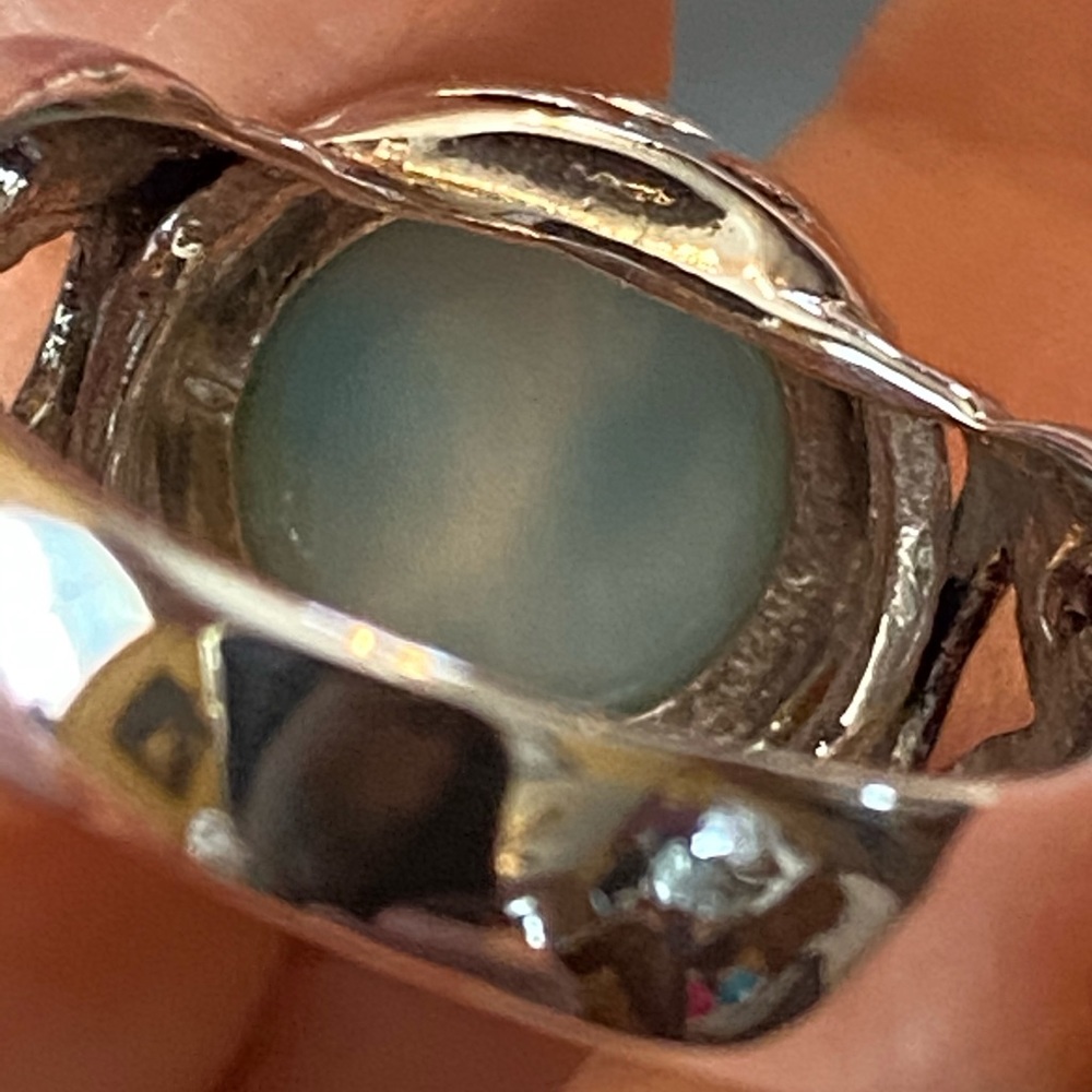 NWOT LARIMAR STERLING RING - Picture 12 of 13